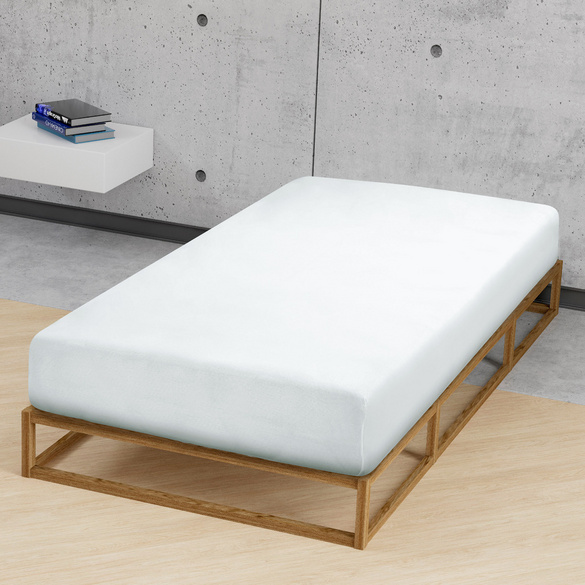 Feinjersey-Spannbetttuch ciel, 1x 180x200 cm - 200x200 cm