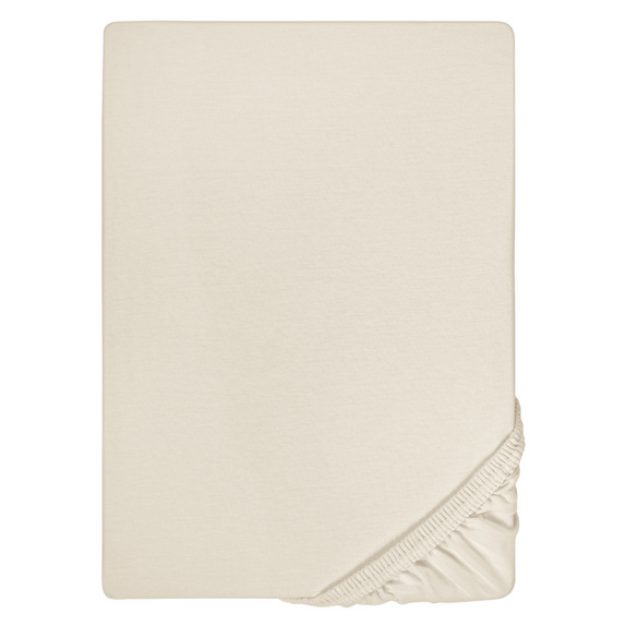 Jersey-Elastic-Boxspring-Spannbetttuch grau, 1x 90x190 cm - 100x220 cm