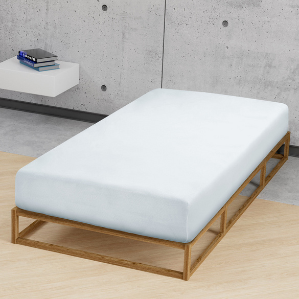 Jersey-Elastic-Spannbetttuch ciel, 1x 180x200 cm - 200x220 cm