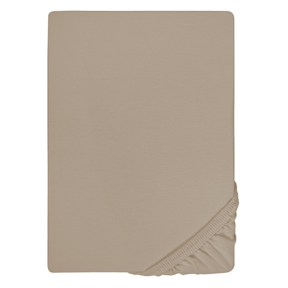 Jersey-Elastic-Topper-Spannbetttuch basalt, 1x 90x190 cm - 100x220 cm