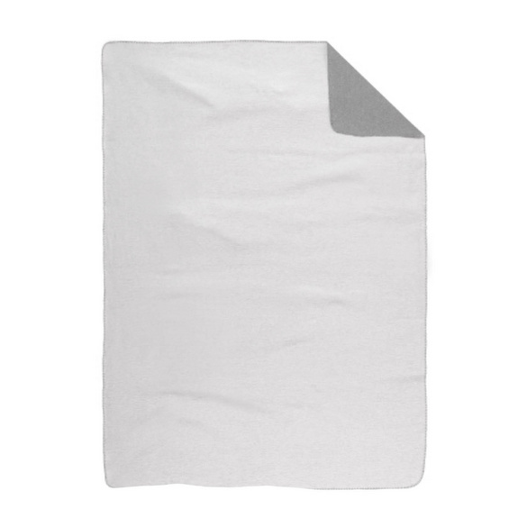 Melange Wohndecke UNI grau, 1x 150x200 cm