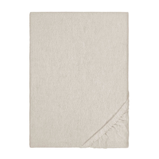 biberna Spannbetttuch Melange kitt, 180x200 cm - 200x200 cm biberna Spannbetttuch Melange kitt, 180x200 cm - 200x200 cm