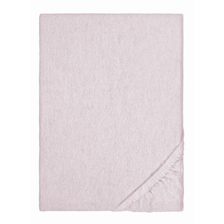 biberna Spannbetttuch Melange rose, 140x200 cm - 160x200 cm biberna Spannbetttuch Melange rose, 140x200 cm - 160x200 cm