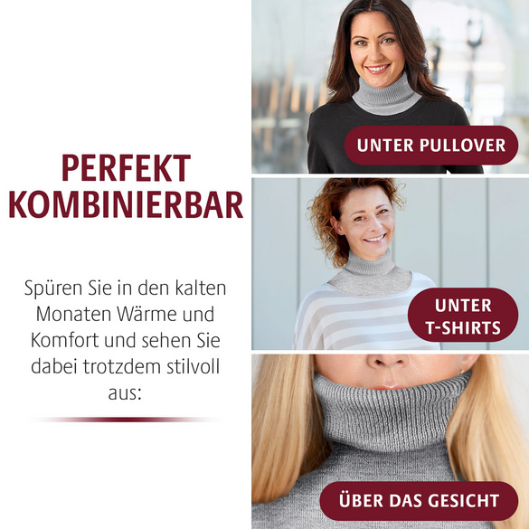 Rollkrageneinsatz dunkelblau