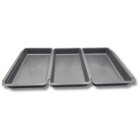 Panierschalen Set 3-tlg. silber