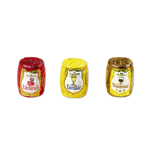 Schoko-Fässchen-Sortiment 375 g