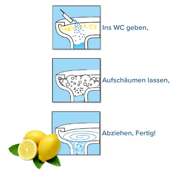 WC-Zauberpulver Citrus Clarsen