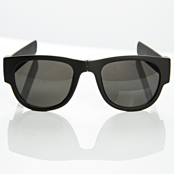 Faltbare Sonnenbrille schwarz