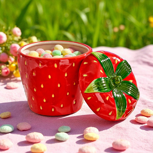 Marmeladentopf "Erdbeere" Basilico