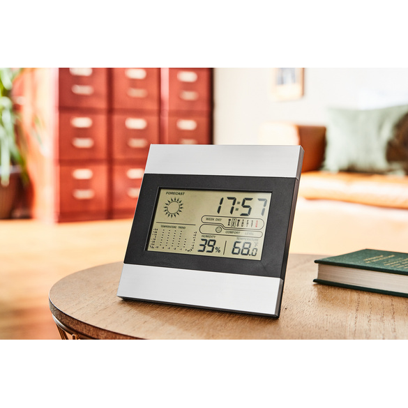 Wetterstation  mit Uhr und Kalender