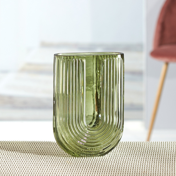 Vase grün