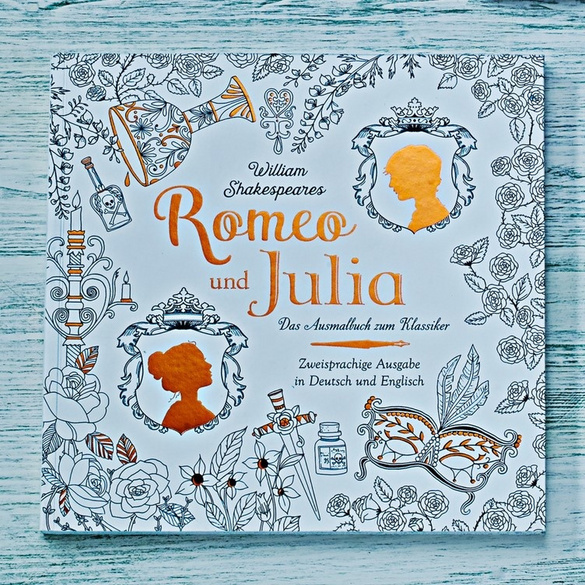 Malbuch "Romeo und Julia"