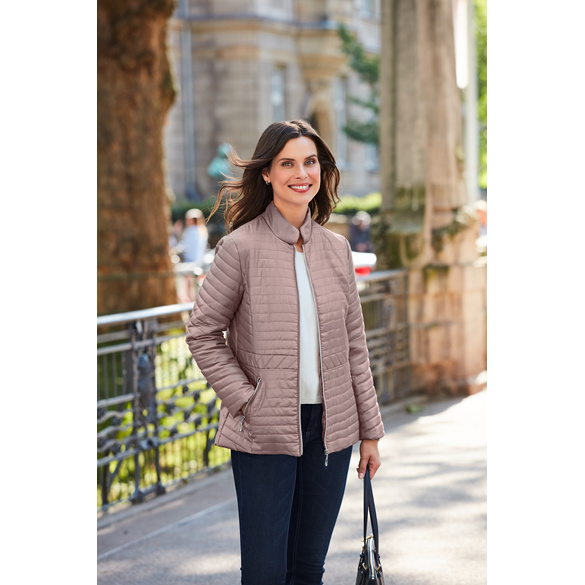 Stepp-Jacke "Montreux" taupe