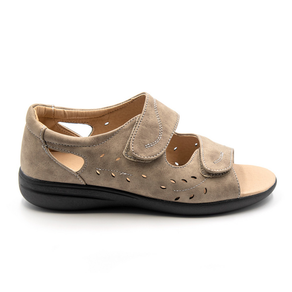 Schuh "Amy" taupe