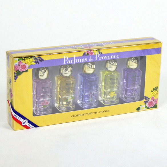 Duft-Set Eau de Toilettes "Provence" im Geschenkkarton, 5-tlg.