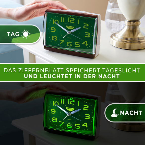 Wecker mit Leuchtziffern Bergström