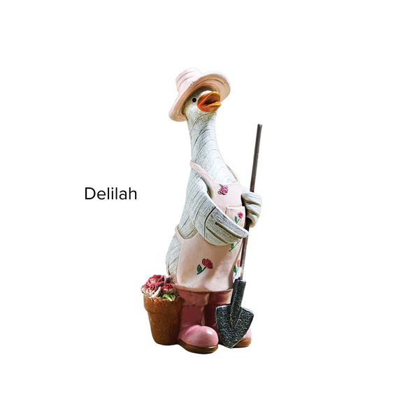 Gartendeko Ente "Delilah"