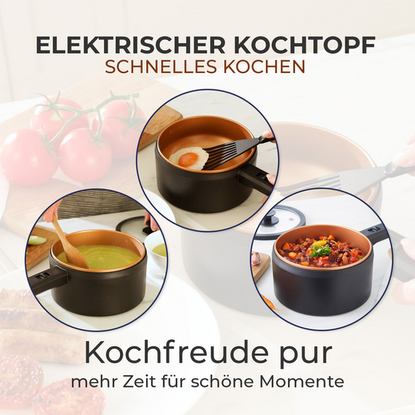 Elektrischer Kochtopf Basilico "Rapid Pot"