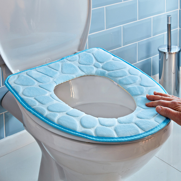 Komfort-WC-Auflage 2er-Set blau Clarsen