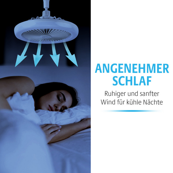 Deckenlampe mit Ventilator Bergström