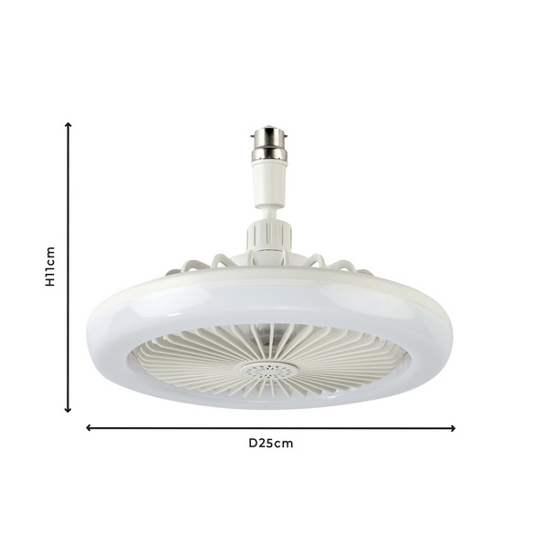 Deckenlampe mit Ventilator Bergström