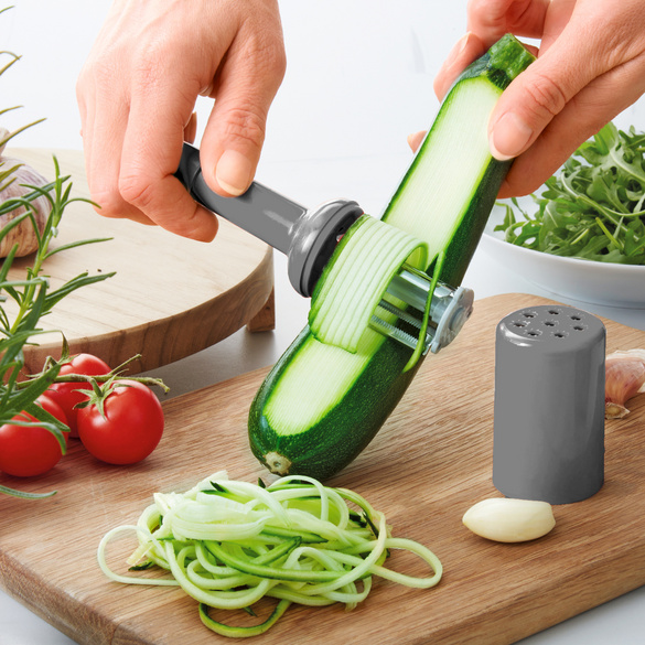 Gemüseschäler mit Zerkleinerer 4in1 Basilico