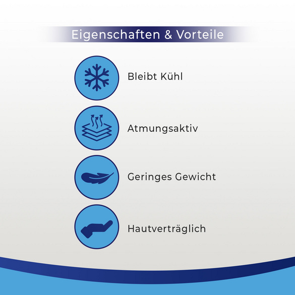 Kühlende Bettdecke