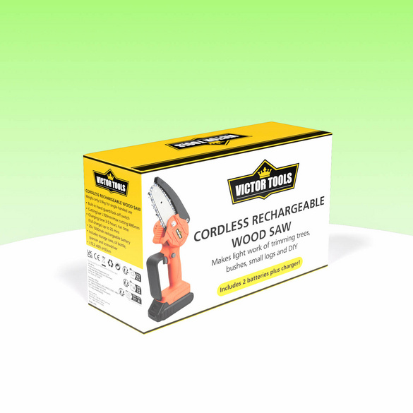 Mini Kettensäge mit Akku Victor Tools