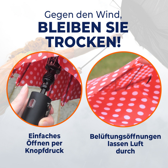 Regenschirm sturmfest
