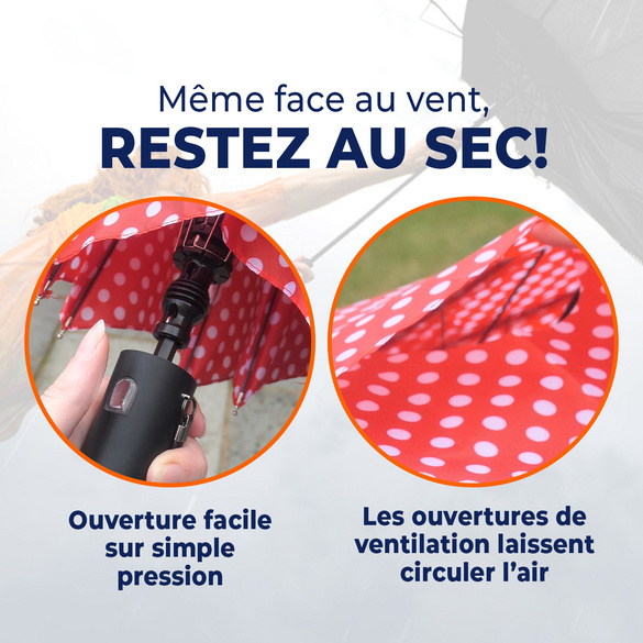 Regenschirm sturmfest