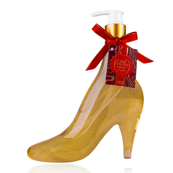Seifenspender "Pumps" mit Handseife Winterrose