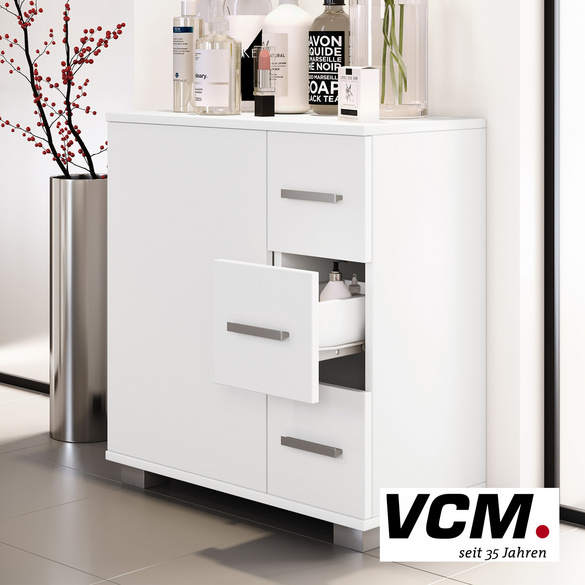 VCM Midischrank "Zalo XL" Weiß