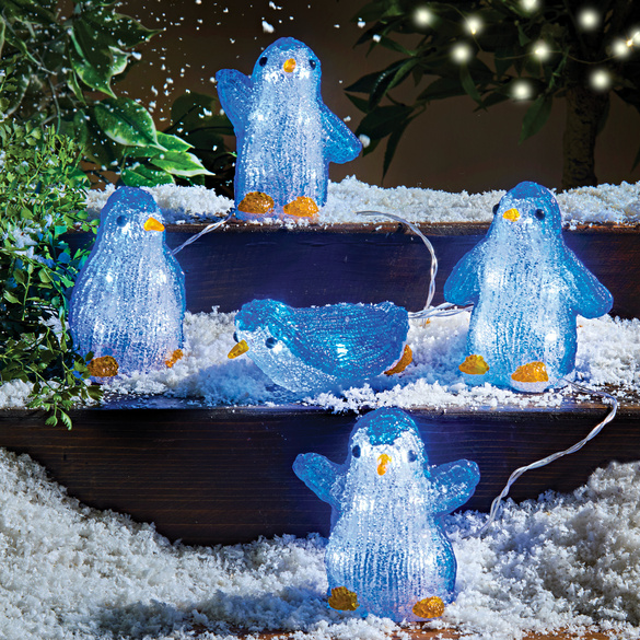 LED-Lichterkette "Pinguine" Gainsborough