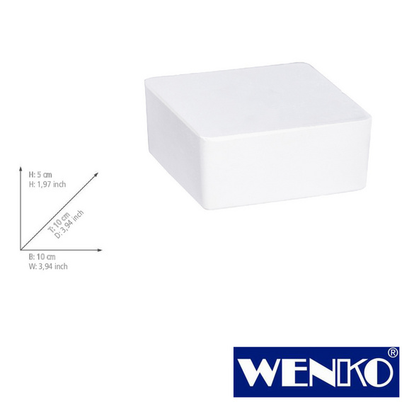 WENKO Raumentfeuchter Cube Nachfüller 500 g mit Orangenduft, 6er, Luftentfeuchter Nachfüllpack