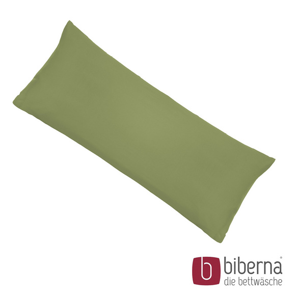 biberna Feinjersey-Kopfkissenbezug Doppelpack fichte, 2x 40x60 cm