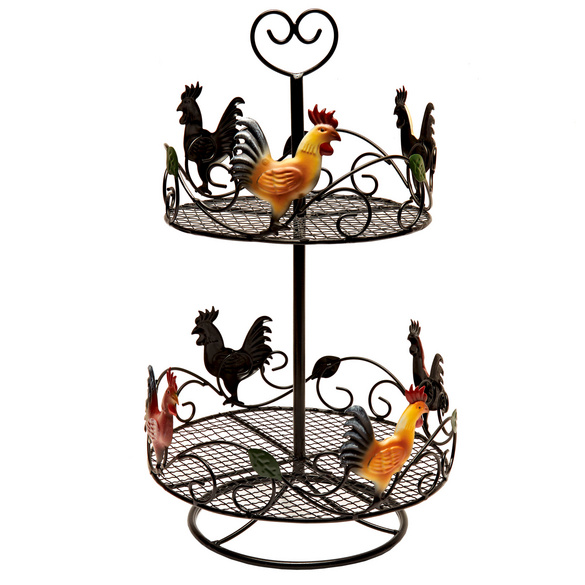 Etagere "Hahn" 2-stöckig