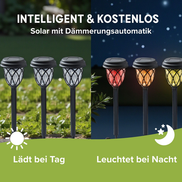 Solar-Laternen 6er-Set Gainsborough