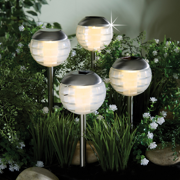 Solarleuchten 4er-Set Gainsborough