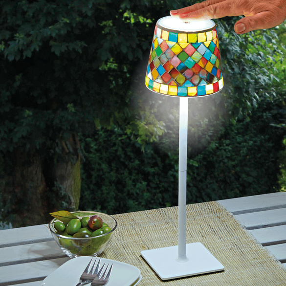 Touch-Lampe "Tiffany-Stil" Eldo