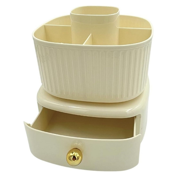 Organizer-Box fürs Badezimmer, drehbar