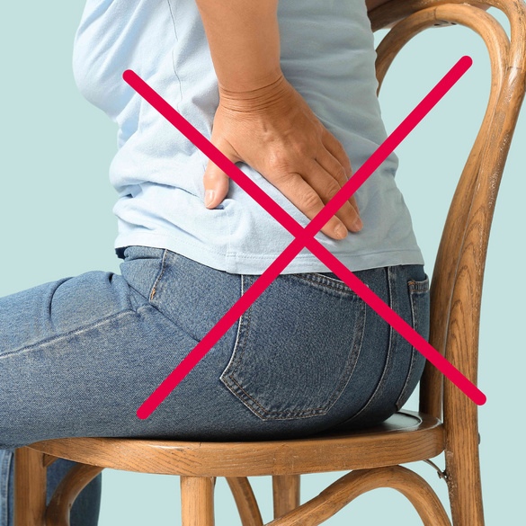 Ergonomischer Sitz zum Mitnehmen