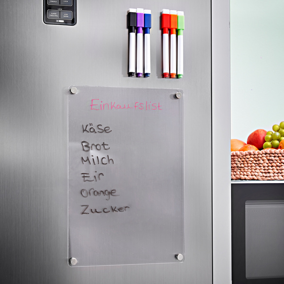 Magnet-Wochenplan transparent