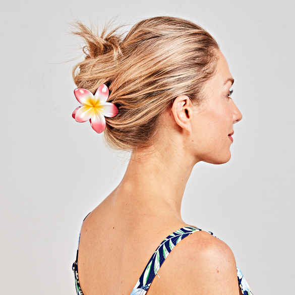 Haarklammern „Hibiskus” 3er-Set