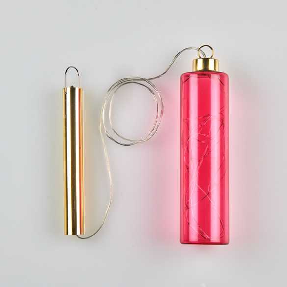 LED-Hängeleuchte pink Eldo