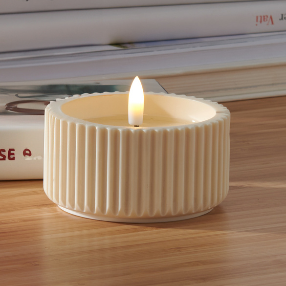 LED-Teelicht creme Eldo