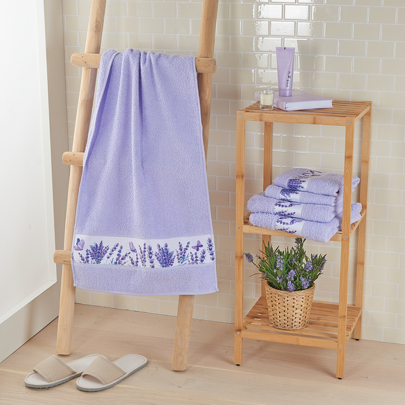 Handtuch lavendel 40 x 60 cm Eldo