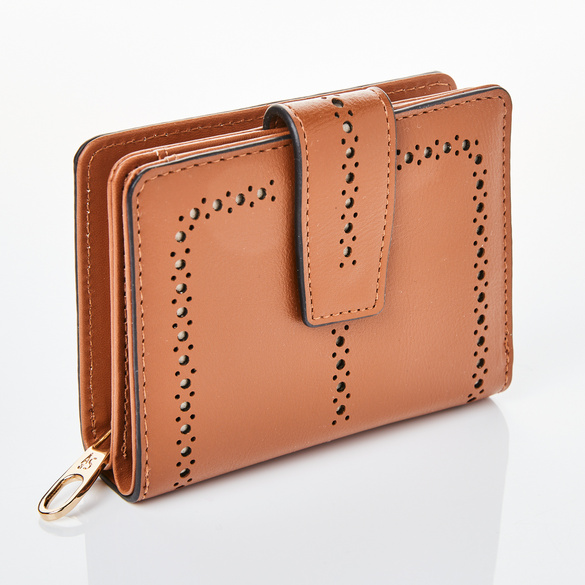 RFID-Geldbörse cognac Amélie di Santi