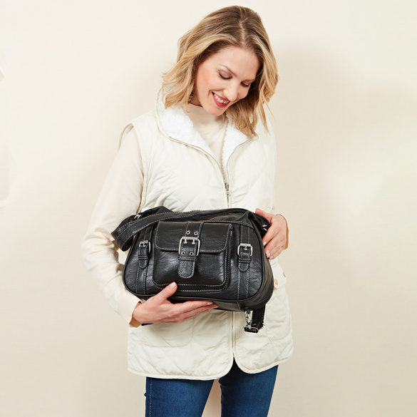 Tasche "Tara" 2in1 schwarz