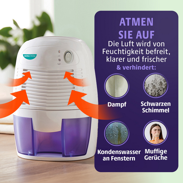 Luftentfeuchter 1.500 ml Bergström