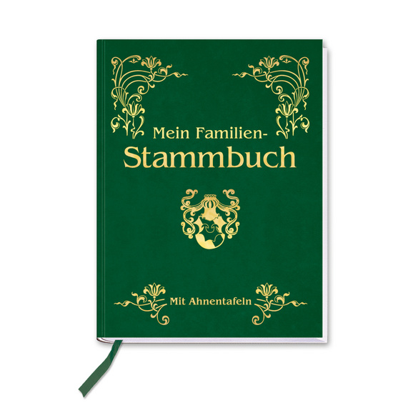 Buch "Mein Familien-Stammbuch" mit Ahnentafeln